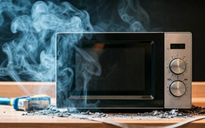 Restoring Microwave Door Seals Damaged by Smoke and Ash