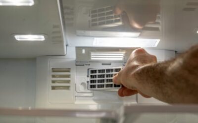 Replacing Fridge Filters Contaminated by Wildfire Smoke